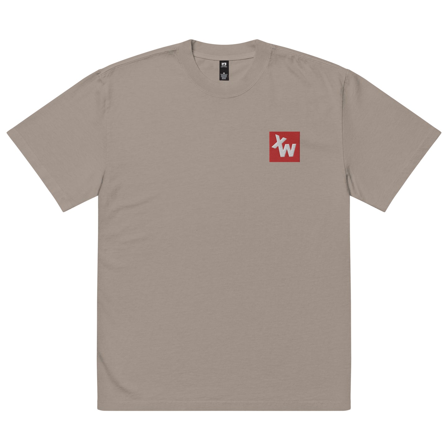 Embroidered Xanwax Pharmacy Oversized faded t-shirt