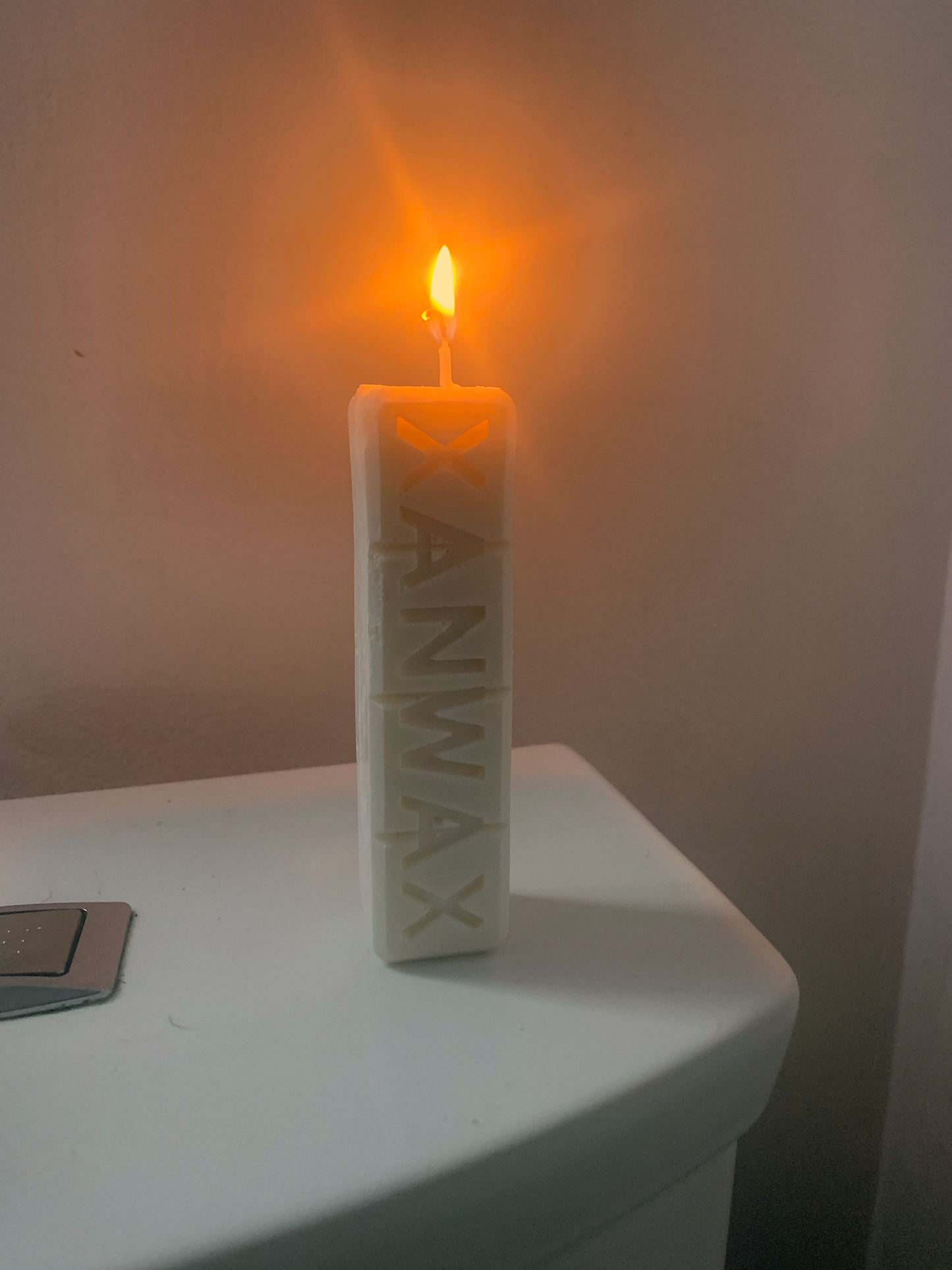 XANWAX Multipurpose Skateboard Curb Wax OR Candle - Anxiety Relief Ergonomic Design